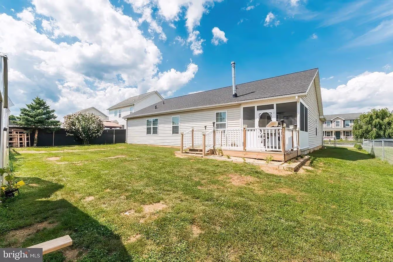 Conversion To Sunroom, Martinsburg: before renovation