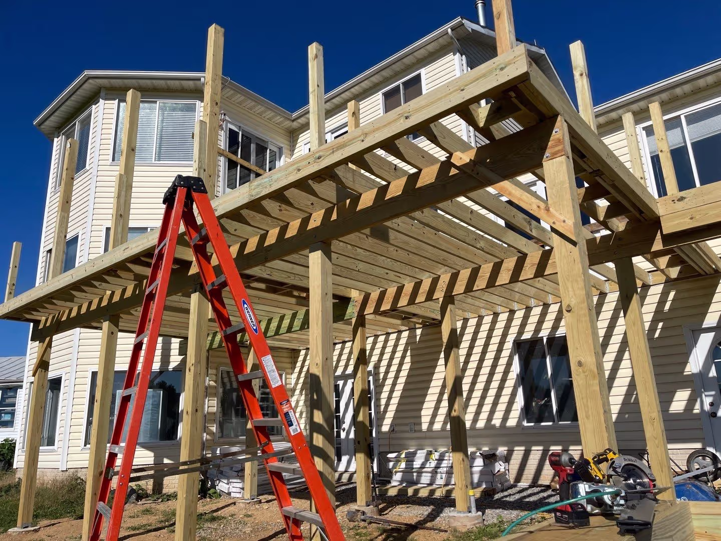 Full Exterior Remodel, Charles Town: project view 3