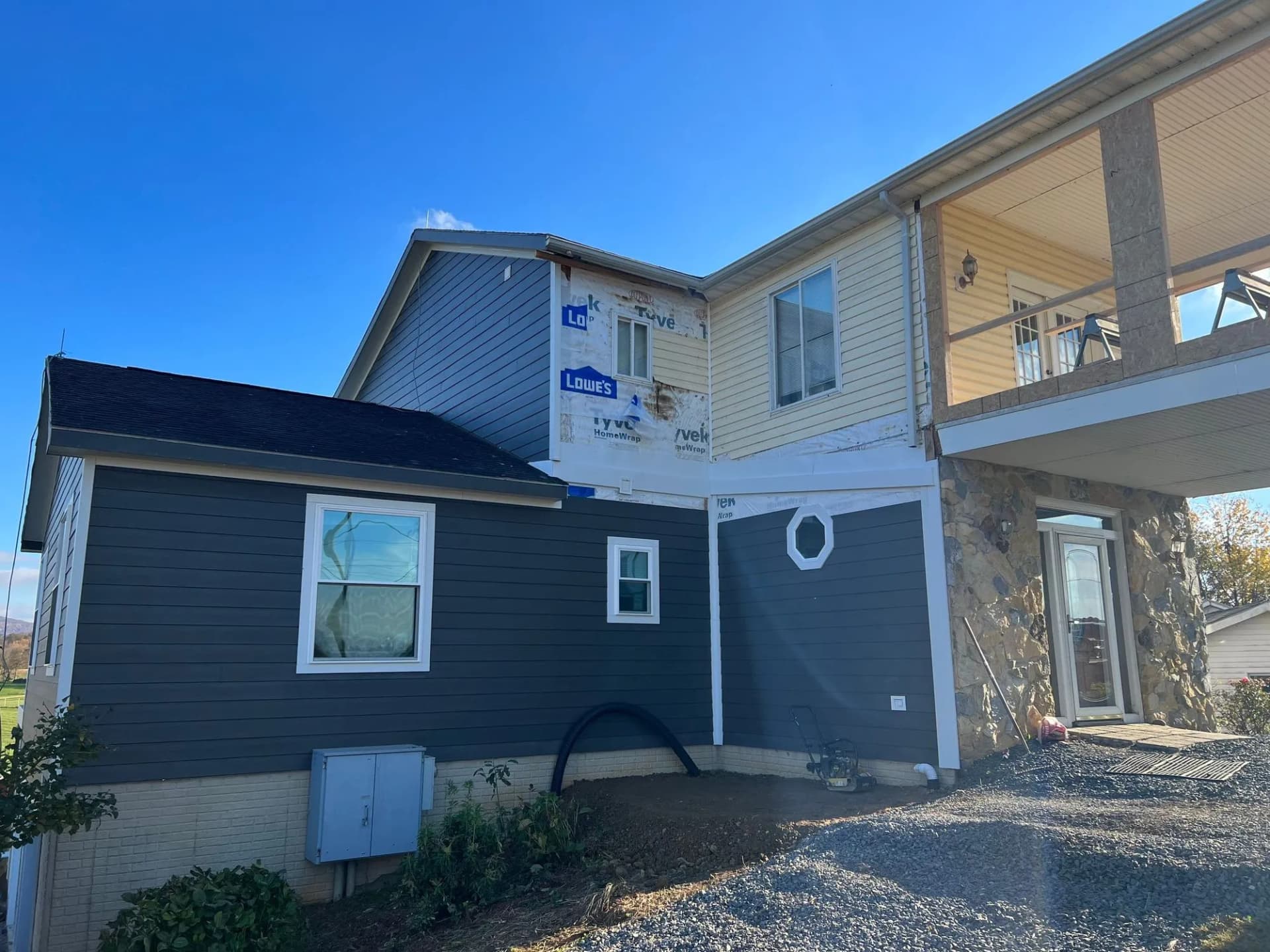 Full Exterior Remodel, Charles Town: project view 9