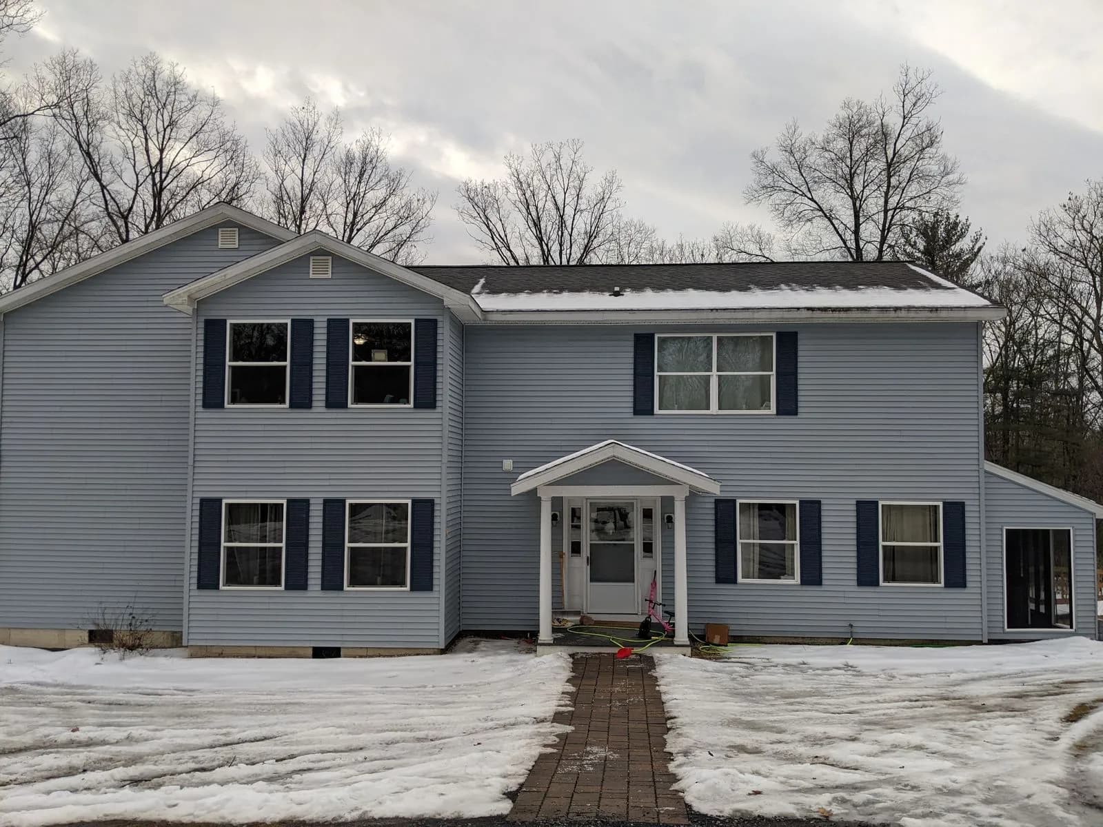 New Siding, Windows and Deck, Hedgesville: project view 1