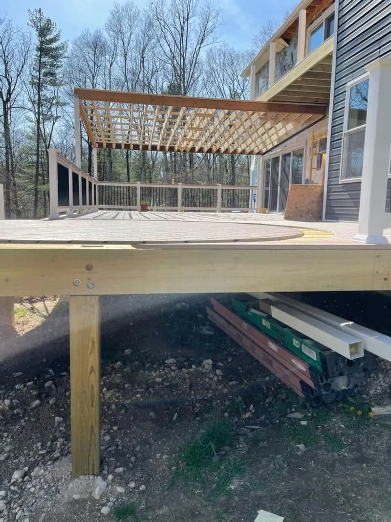 New Siding, Windows and Deck, Hedgesville: project view 7