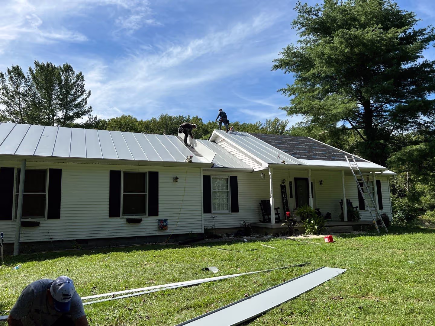 Metal Roof, Hedgesville: project view 7