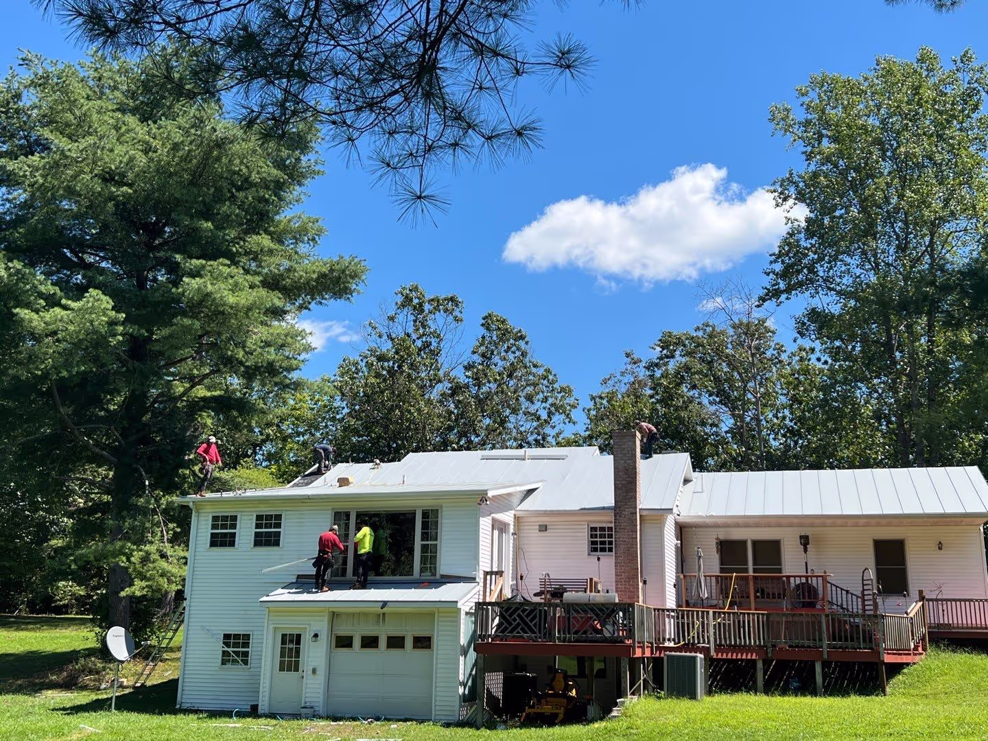 Metal Roof, Hedgesville: project view 5
