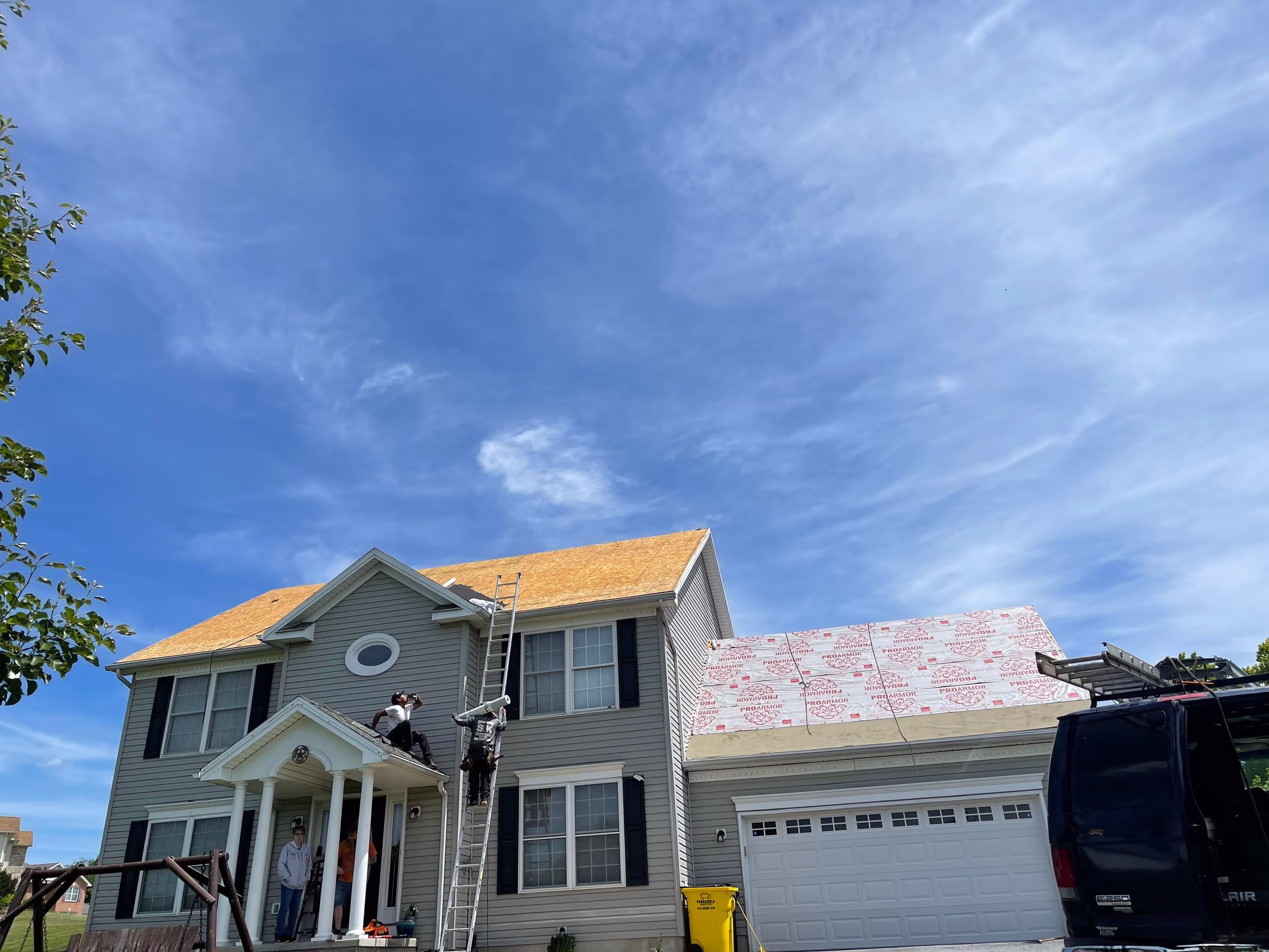 Roof, Siding, Windows, & Roof Over Deck, Martinsburg: project view 9