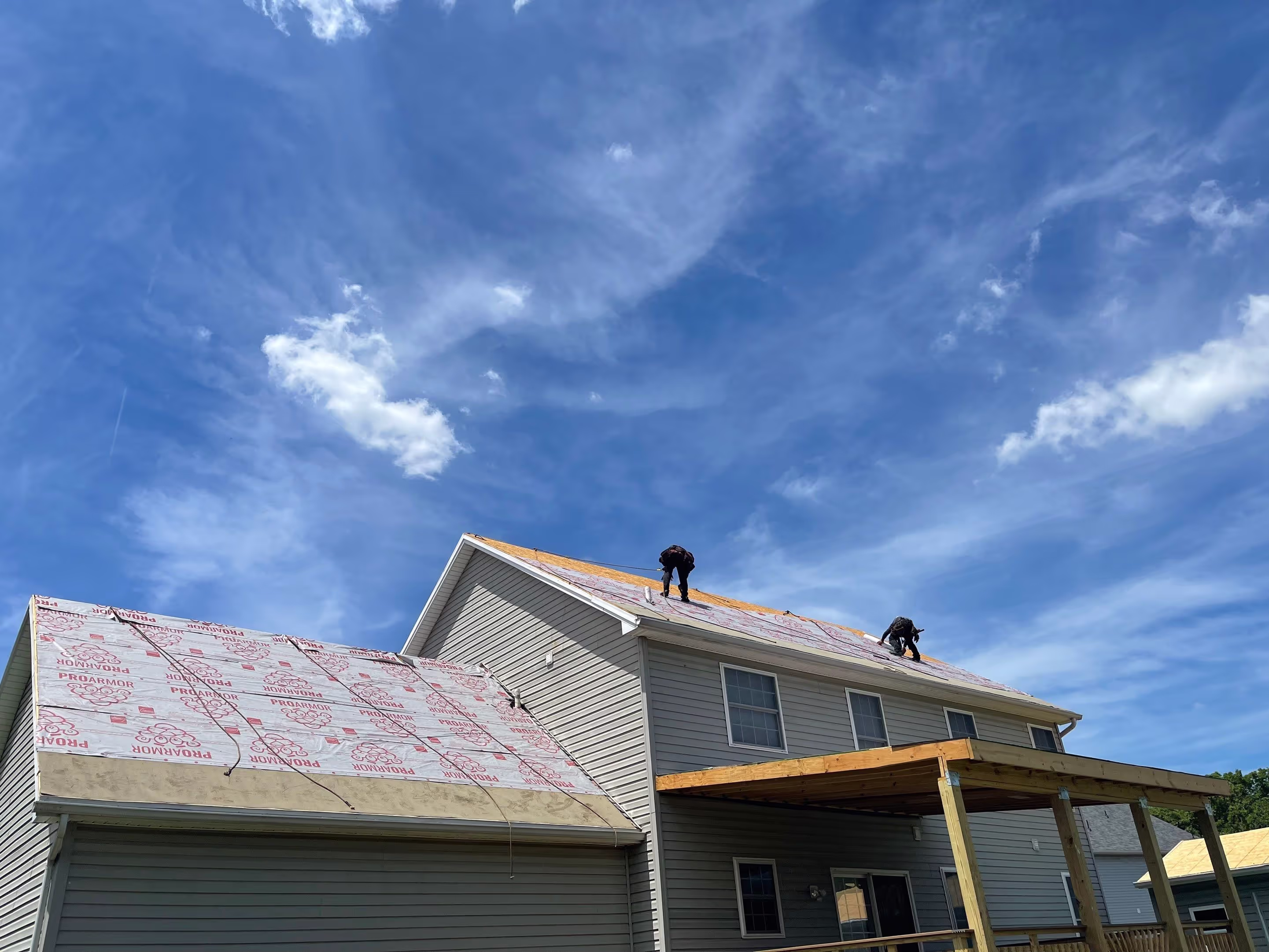 Roof, Siding, Windows, & Roof Over Deck, Martinsburg: project view 12